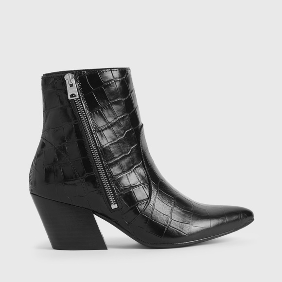 All Saints Leather Booties - Picture 5 of 8